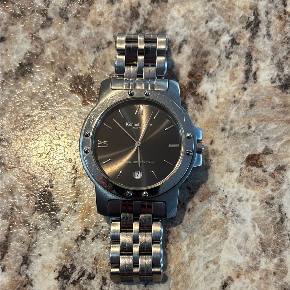 Kenneth Cole Silver Watch
